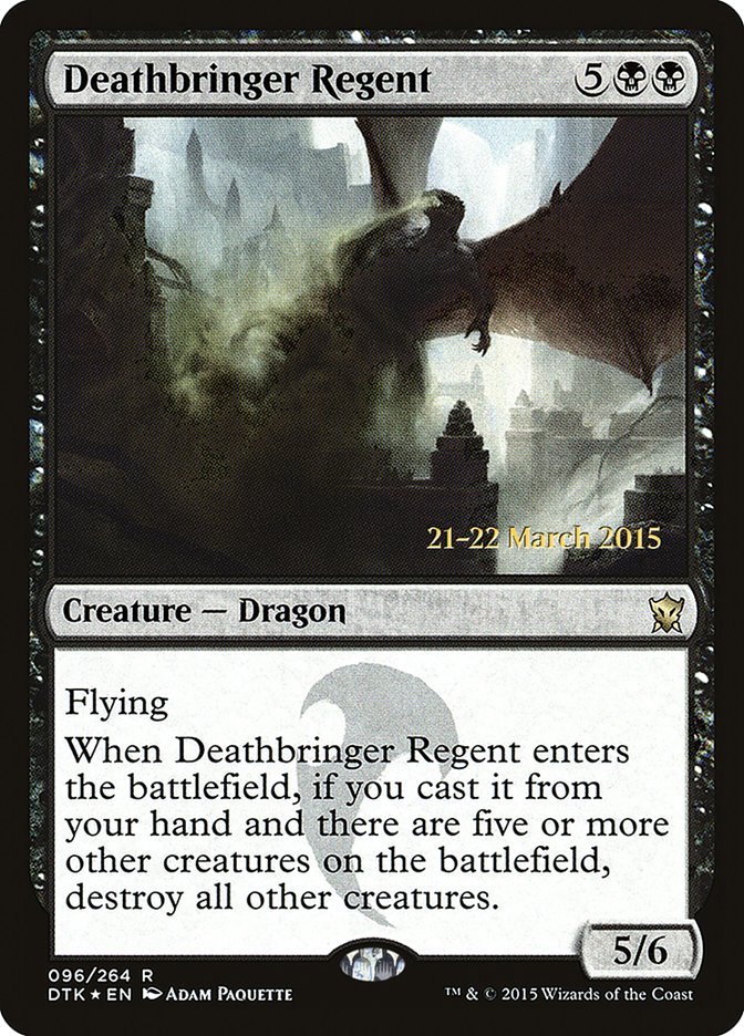 Deathbringer Regent [Dragons of Tarkir Prerelease Promos] | Kessel Run Games Inc. 
