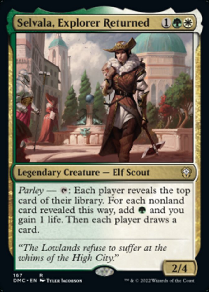 Selvala, Explorer Returned [Dominaria United Commander] | Kessel Run Games Inc. 