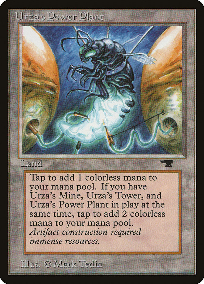 Urza's Power Plant (Insect) [Antiquities] | Kessel Run Games Inc. 
