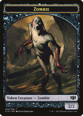 Demon (013/036) // Zombie (016/036) Double-Sided Token [Commander 2014 Tokens] | Kessel Run Games Inc. 