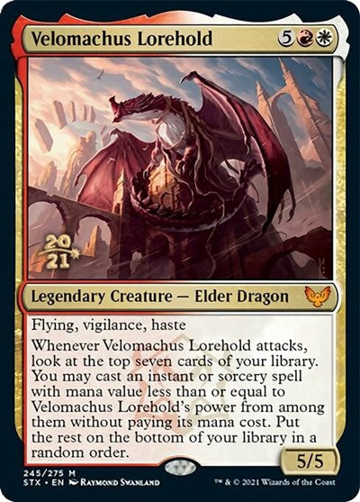 Velomachus Lorehold [Strixhaven: School of Mages Prerelease Promos] | Kessel Run Games Inc. 