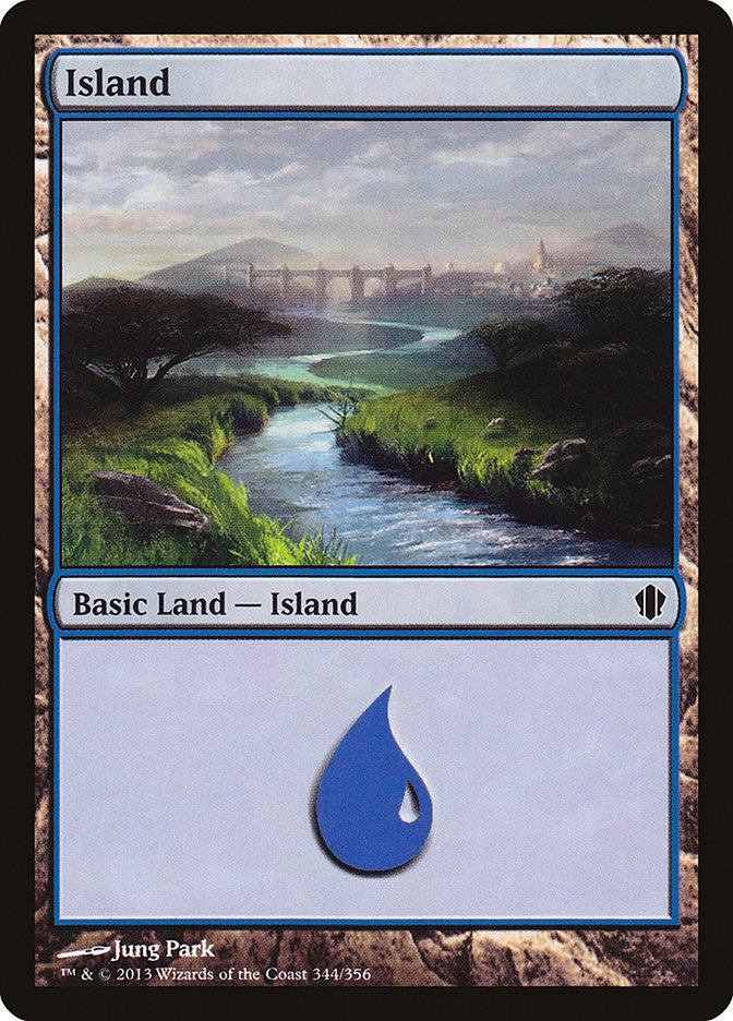 Island (344) [Commander 2013] | Kessel Run Games Inc. 