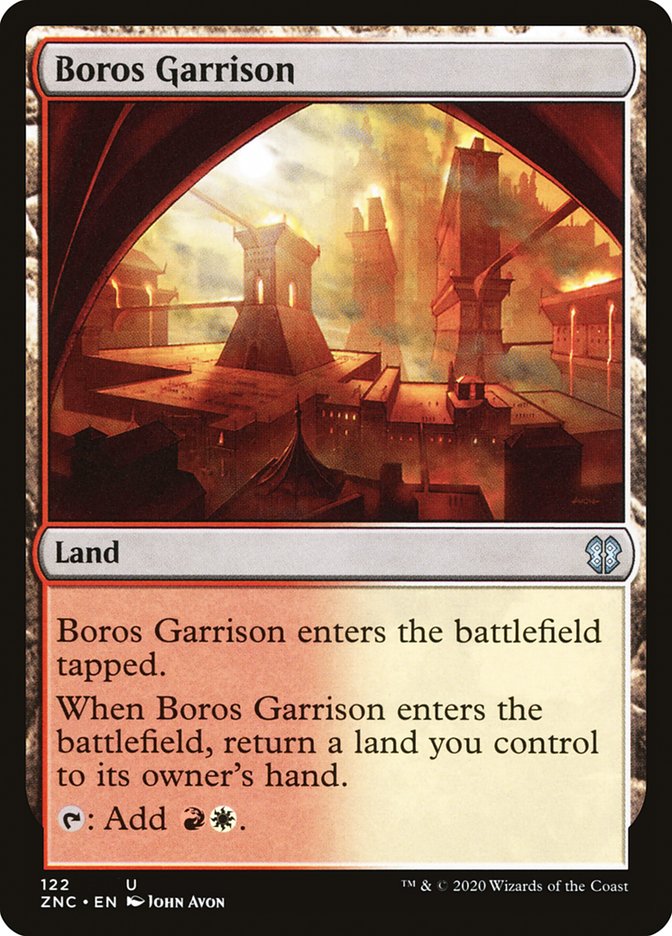 Boros Garrison [Zendikar Rising Commander] | Kessel Run Games Inc. 