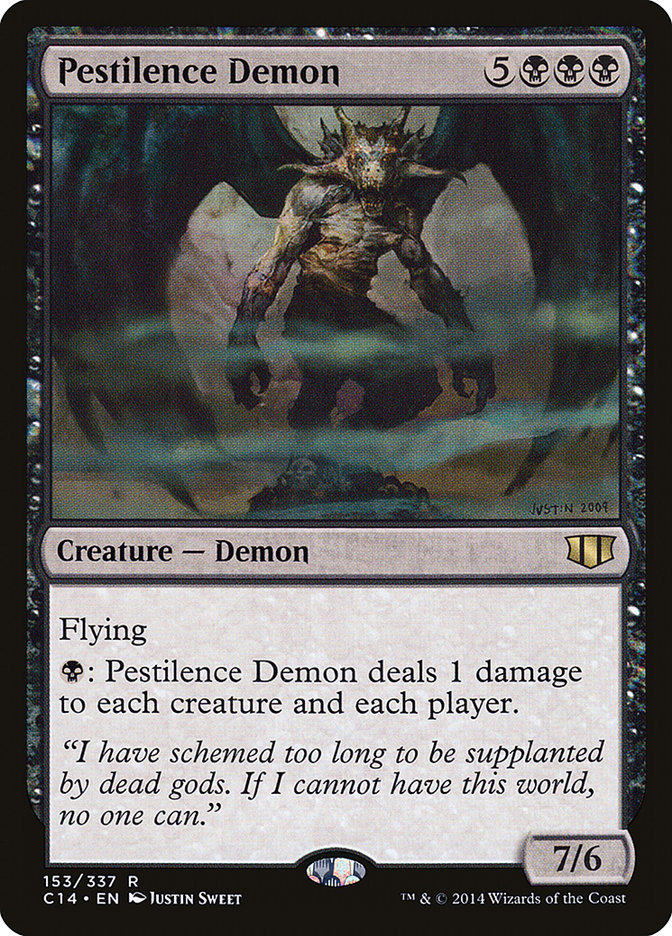 Pestilence Demon [Commander 2014] | Kessel Run Games Inc. 