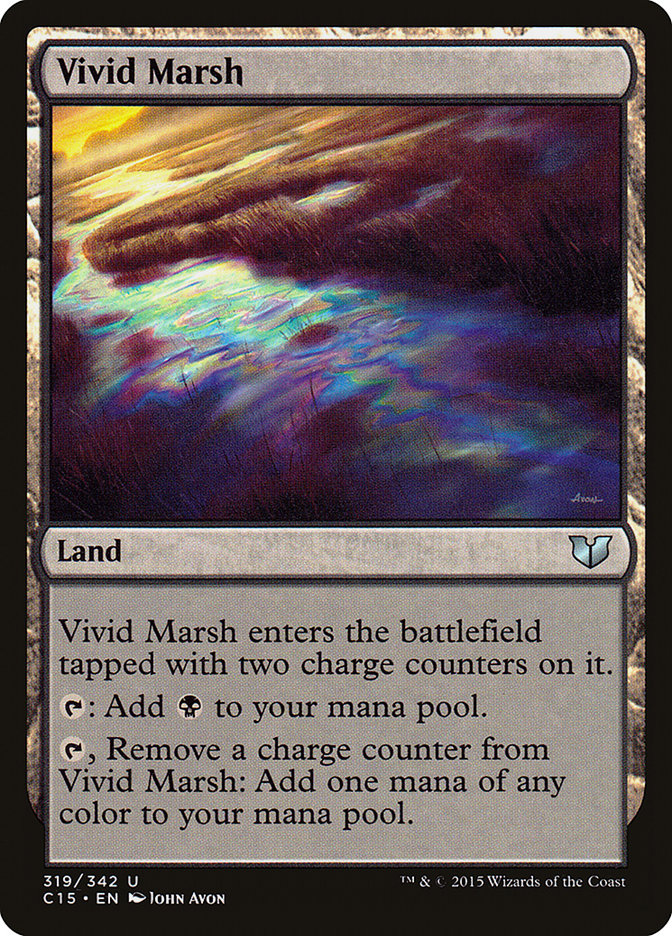 Vivid Marsh [Commander 2015] | Kessel Run Games Inc. 