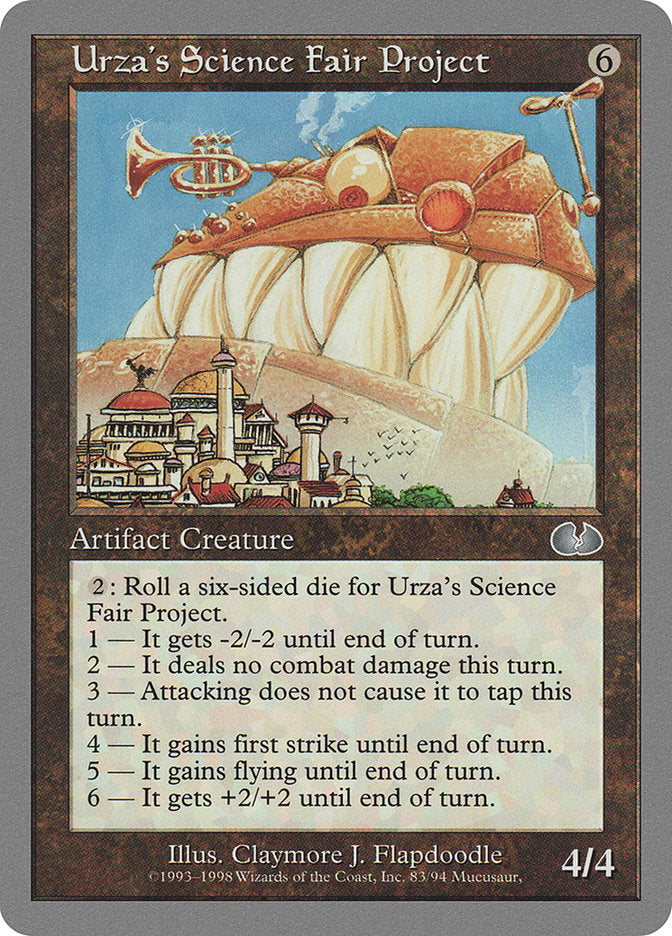 Urza's Science Fair Project [Unglued] | Kessel Run Games Inc. 