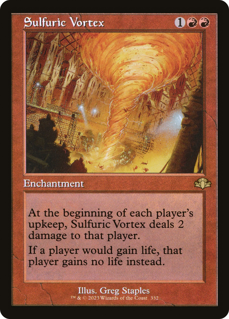 Sulfuric Vortex (Retro) [Dominaria Remastered] | Kessel Run Games Inc. 