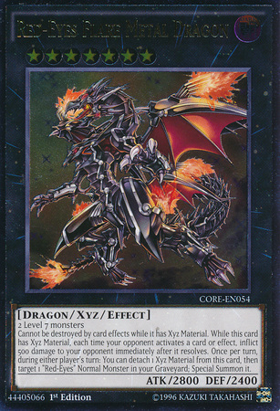 Red-Eyes Flare Metal Dragon [CORE-EN054] Ultimate Rare | Kessel Run Games Inc. 