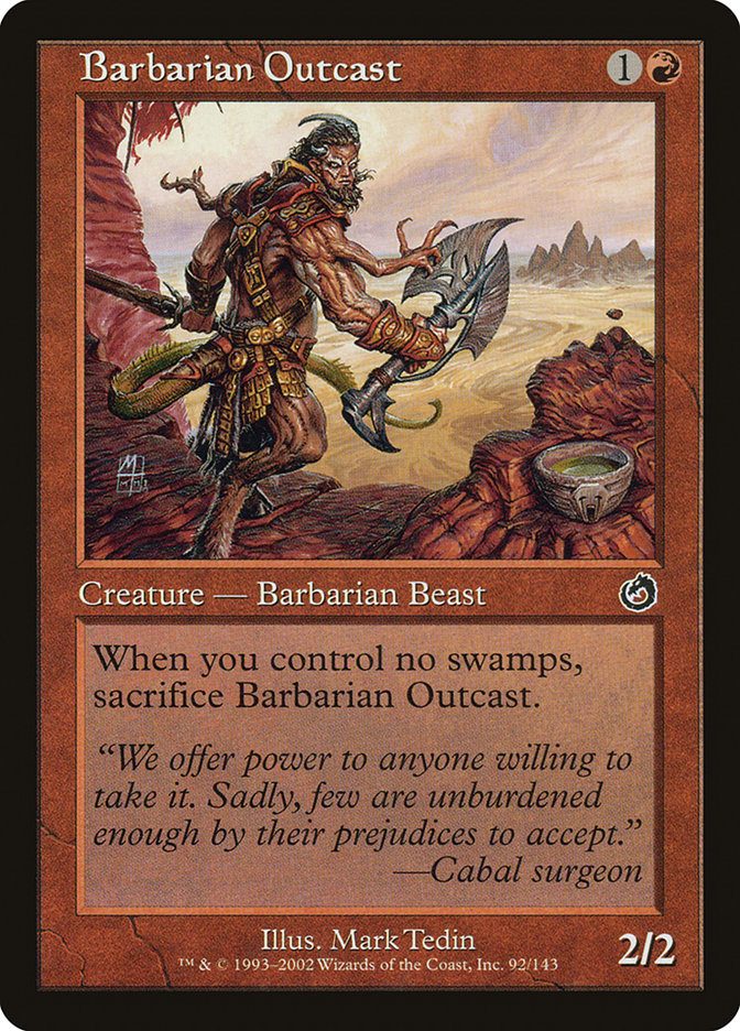 Barbarian Outcast [Torment] | Kessel Run Games Inc. 