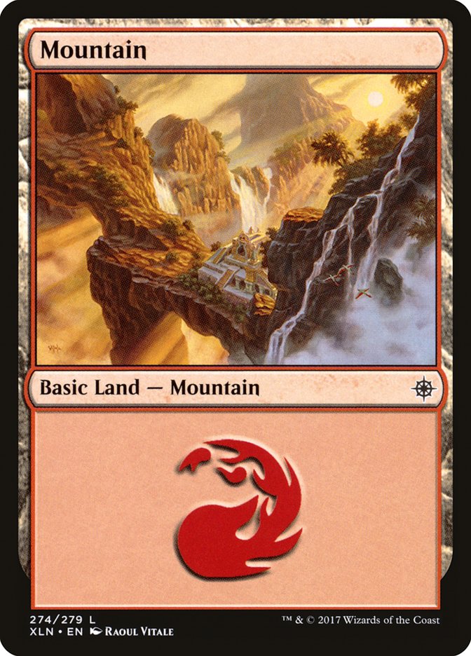 Mountain (274) [Ixalan] | Kessel Run Games Inc. 