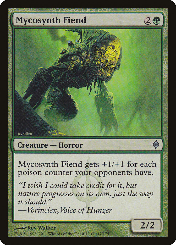 Mycosynth Fiend [New Phyrexia] | Kessel Run Games Inc. 