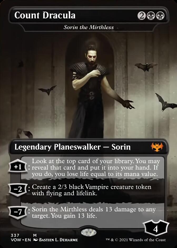 Sorin the Mirthless - Count Dracula [Innistrad: Crimson Vow] | Kessel Run Games Inc. 