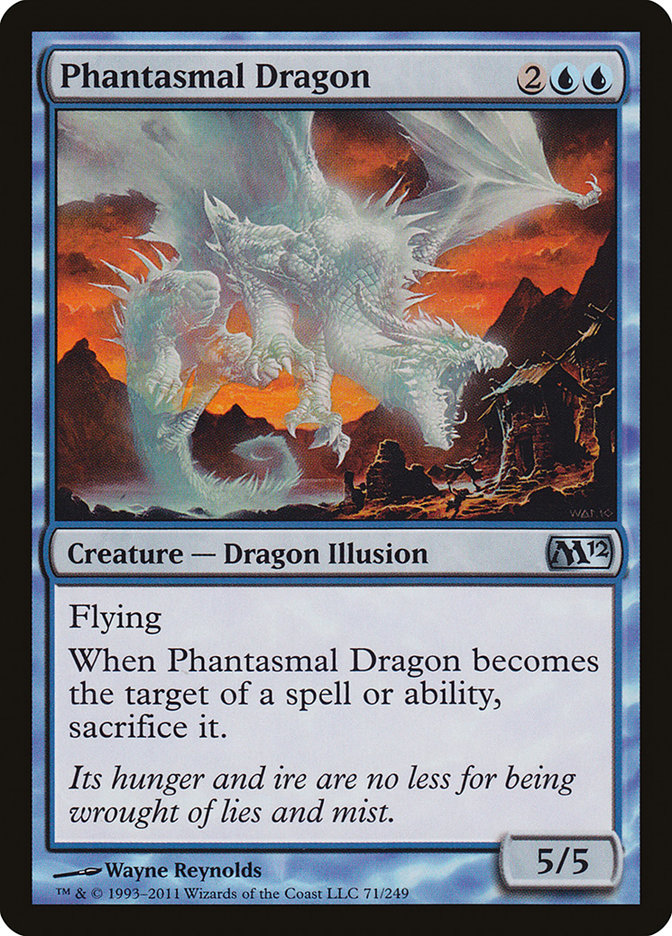 Phantasmal Dragon [Magic 2012] | Kessel Run Games Inc. 