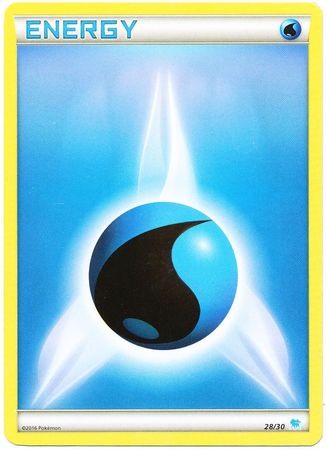 Water Energy (28/30) [XY: Trainer Kit 3 - Suicune] | Kessel Run Games Inc. 