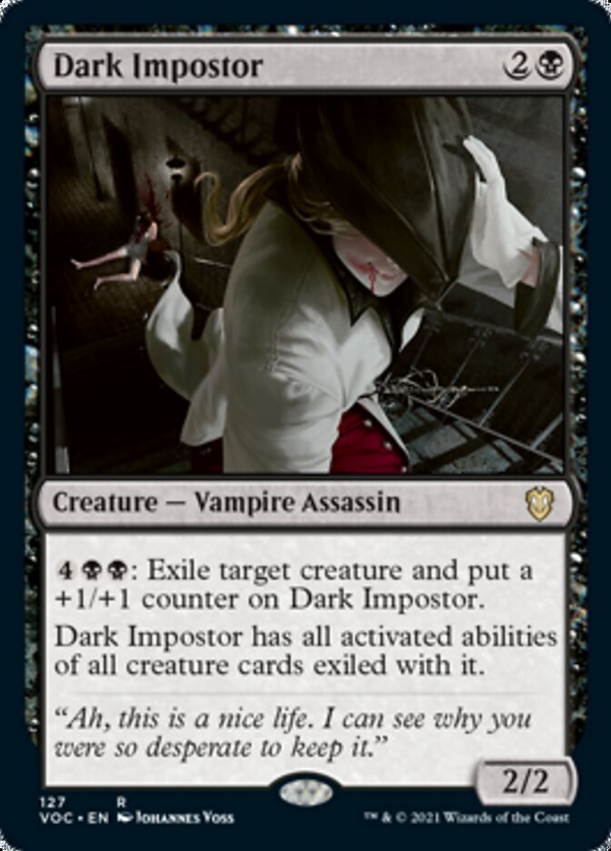 Dark Impostor [Innistrad: Crimson Vow Commander] | Kessel Run Games Inc. 