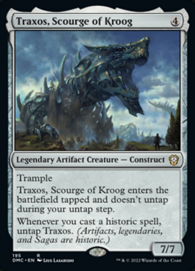 Traxos, Scourge of Kroog [Dominaria United Commander] | Kessel Run Games Inc. 