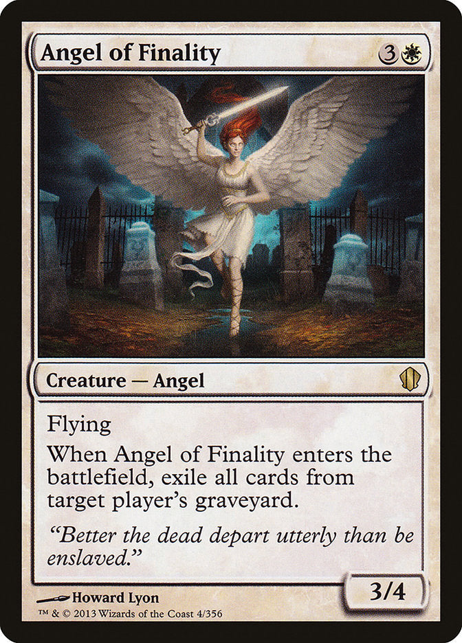 Angel of Finality [Commander 2013] | Kessel Run Games Inc. 
