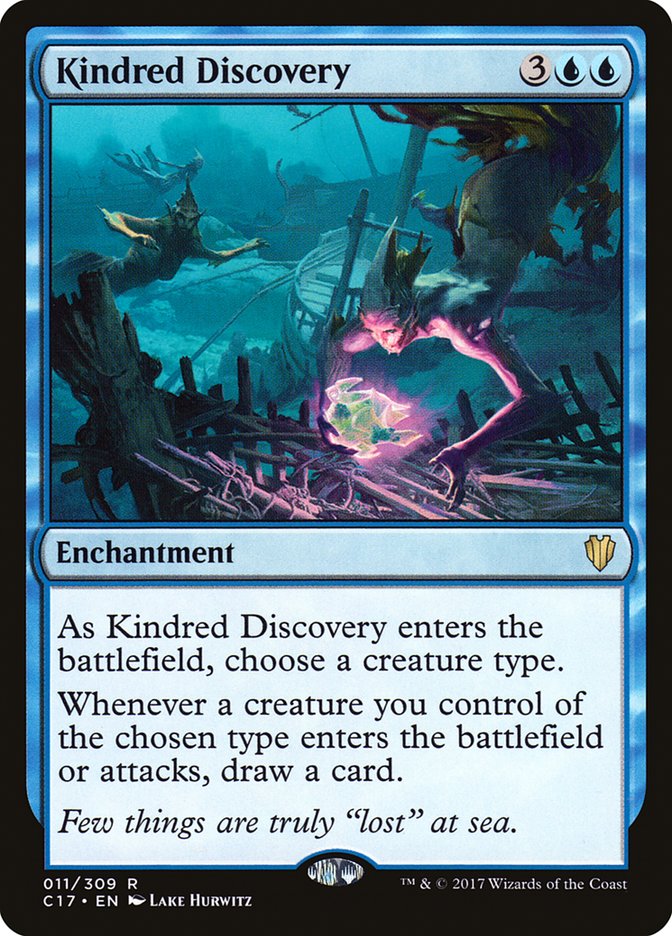 Kindred Discovery [Commander 2017] | Kessel Run Games Inc. 