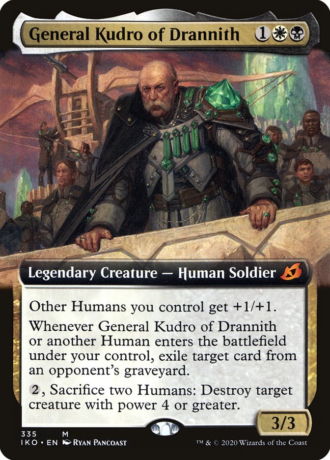 General Kudro of Drannith (Extended Art) [Ikoria: Lair of Behemoths] | Kessel Run Games Inc. 