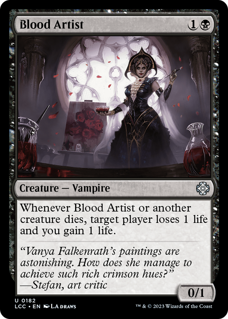 Blood Artist [The Lost Caverns of Ixalan Commander] | Kessel Run Games Inc. 