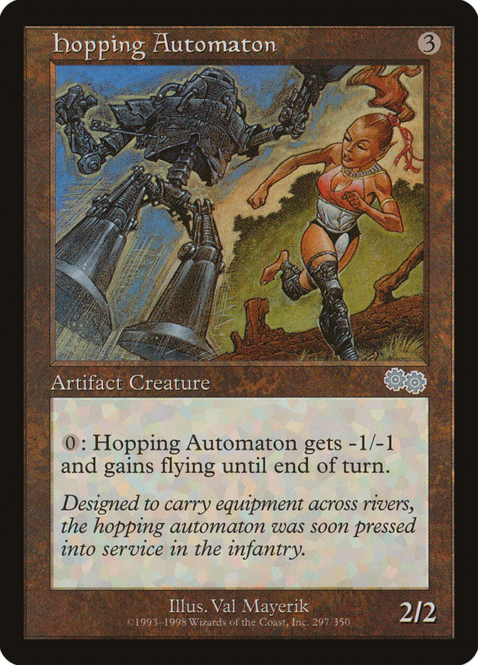 Hopping Automaton [Urza's Saga] | Kessel Run Games Inc. 