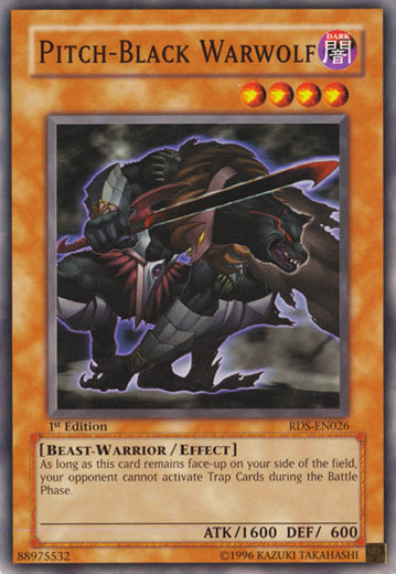 Pitch-Black Warwolf [RDS-EN026] Common | Kessel Run Games Inc. 