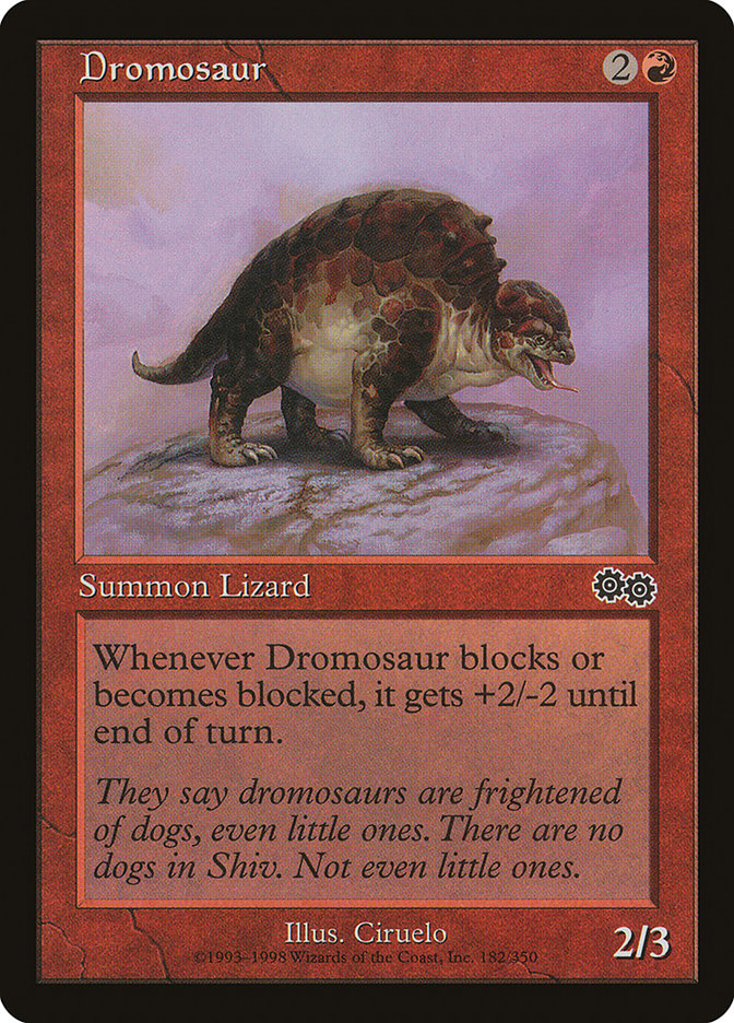 Dromosaur [Urza's Saga] | Kessel Run Games Inc. 