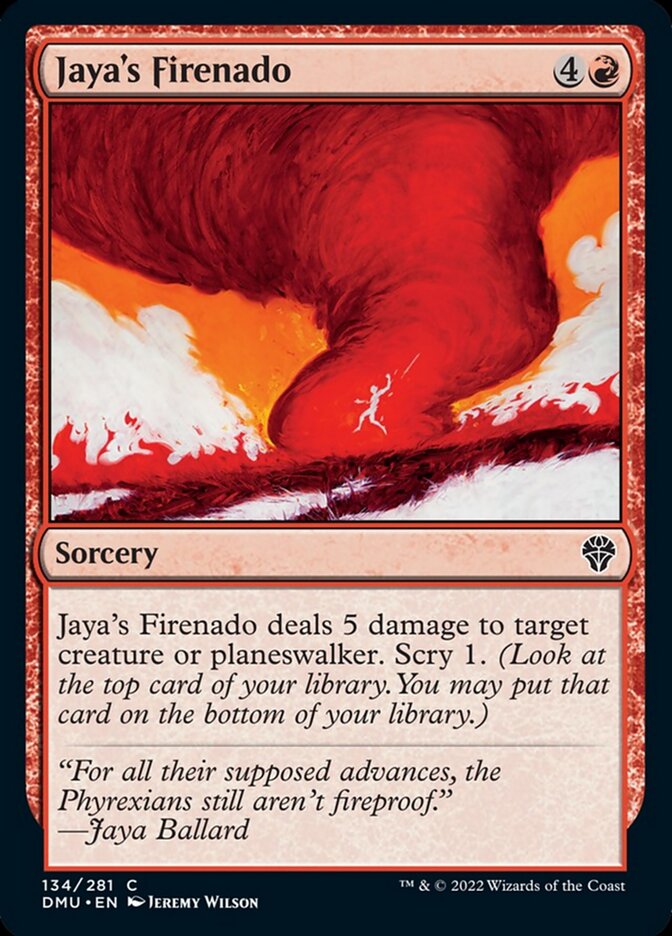 Jaya's Firenado [Dominaria United] | Kessel Run Games Inc. 