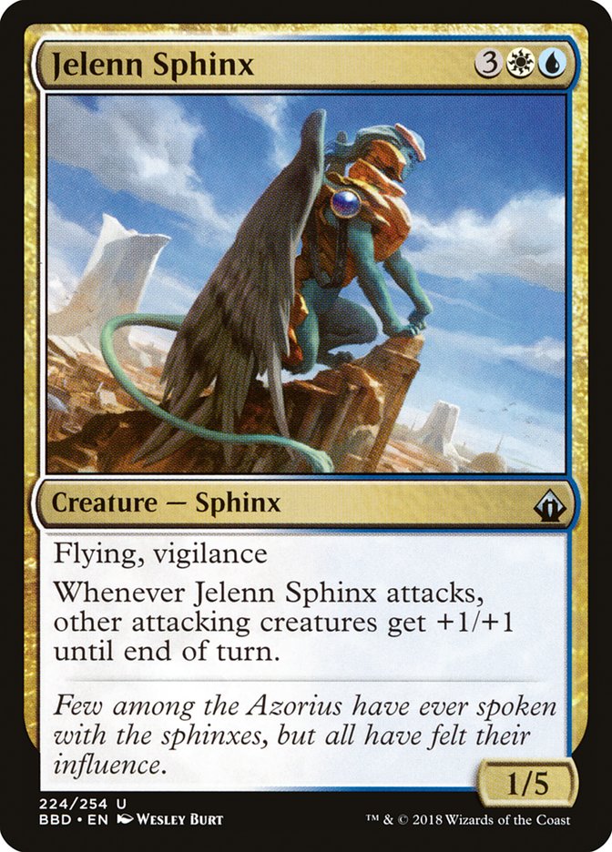 Jelenn Sphinx [Battlebond] | Kessel Run Games Inc. 