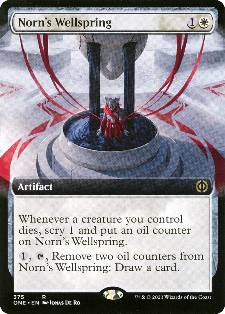 Norn's Wellspring (Extended Art) [Phyrexia: All Will Be One] | Kessel Run Games Inc. 