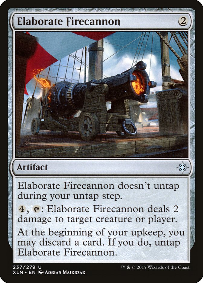 Elaborate Firecannon [Ixalan] | Kessel Run Games Inc. 