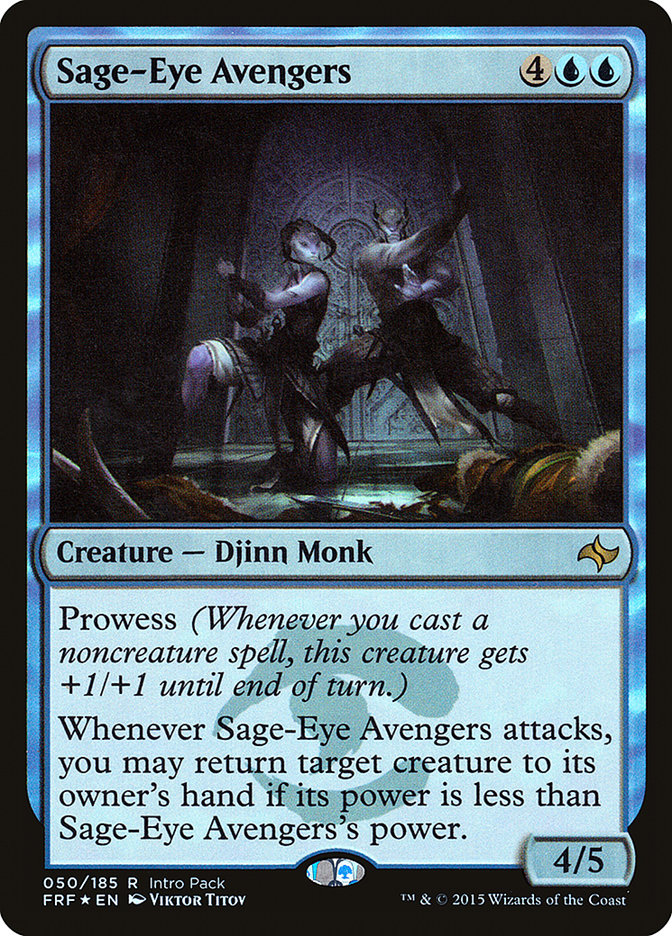 Sage-Eye Avengers (Intro Pack) [Fate Reforged Promos] | Kessel Run Games Inc. 