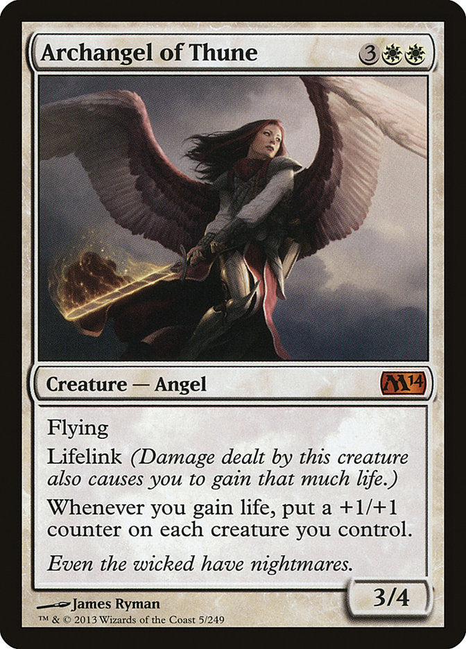 Archangel of Thune [Magic 2014] | Kessel Run Games Inc. 