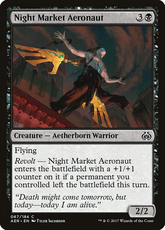 Night Market Aeronaut [Aether Revolt] | Kessel Run Games Inc. 