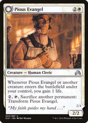 Pious Evangel // Wayward Disciple [Shadows over Innistrad] | Kessel Run Games Inc. 