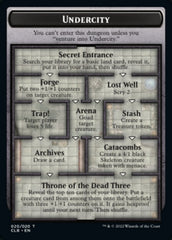 The Initiative // Undercity Double-Sided Token [Commander Legends: Battle for Baldur's Gate Tokens] | Kessel Run Games Inc. 