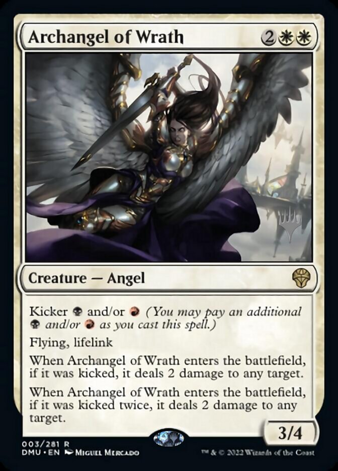 Archangel of Wrath (Promo Pack) [Dominaria United Promos] | Kessel Run Games Inc. 