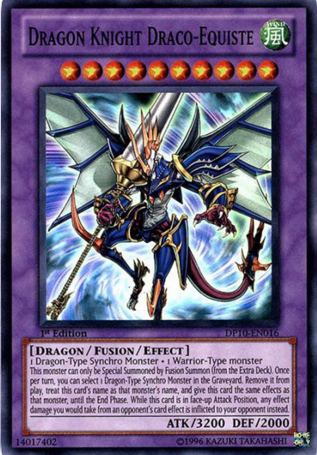 Dragon Knight Draco-Equiste [DP10-EN016] Super Rare | Kessel Run Games Inc. 