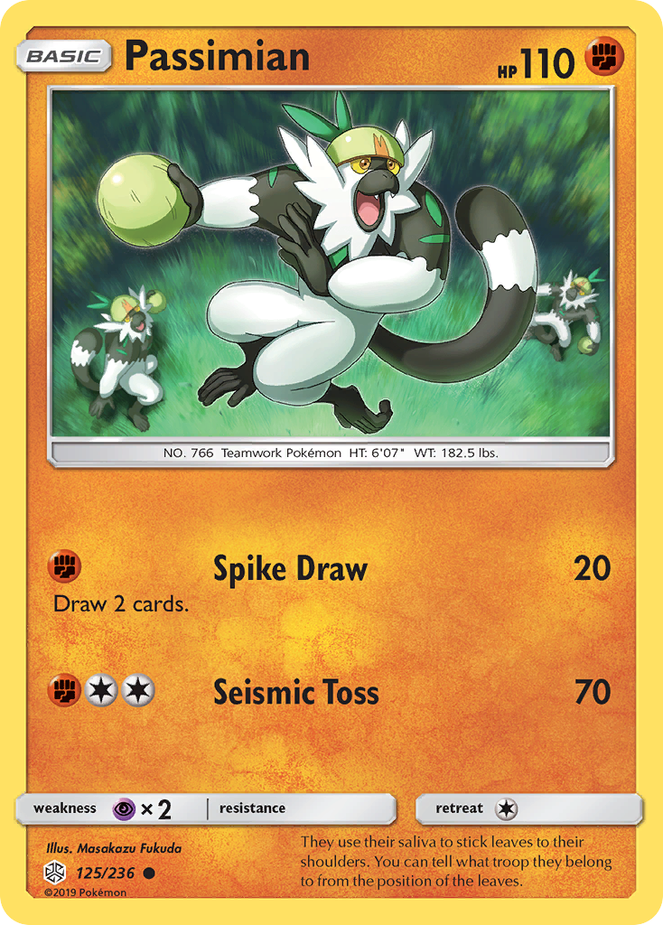 Passimian (125/236) [Sun & Moon: Cosmic Eclipse] | Kessel Run Games Inc. 