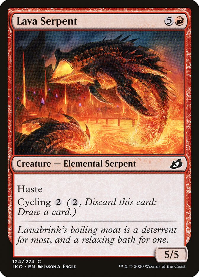 Lava Serpent [Ikoria: Lair of Behemoths] | Kessel Run Games Inc. 