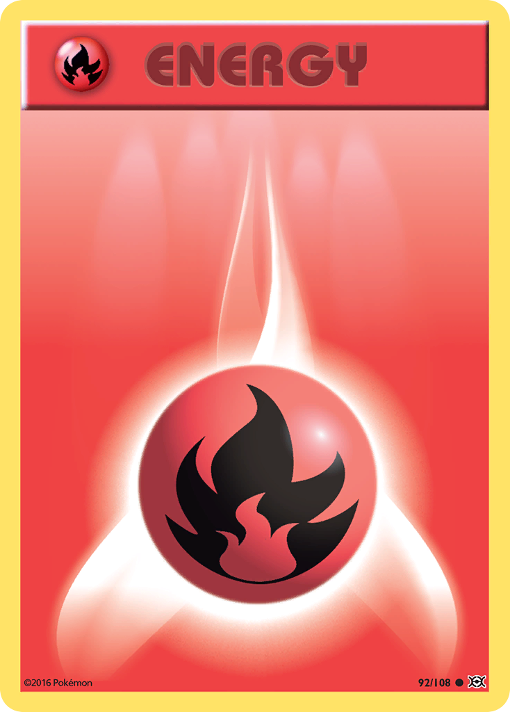 Fire Energy (92/108) [XY: Evolutions] | Kessel Run Games Inc. 