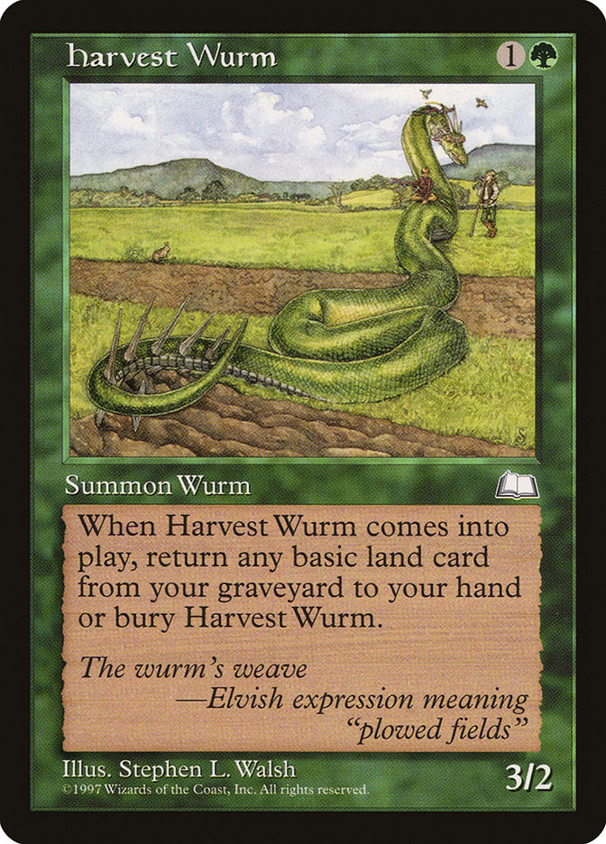 Harvest Wurm [Weatherlight] | Kessel Run Games Inc. 