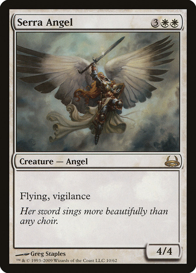 Serra Angel [Duel Decks: Divine vs. Demonic] | Kessel Run Games Inc. 