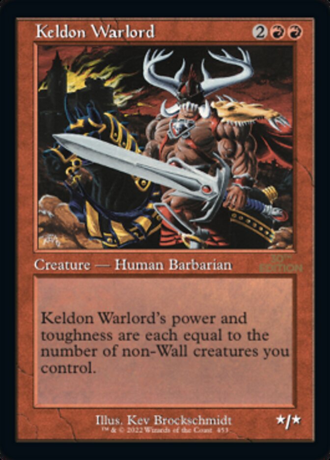 Keldon Warlord (Retro) [30th Anniversary Edition] | Kessel Run Games Inc. 