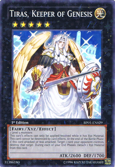 Tiras, Keeper of Genesis [BP01-EN029] Starfoil Rare | Kessel Run Games Inc. 