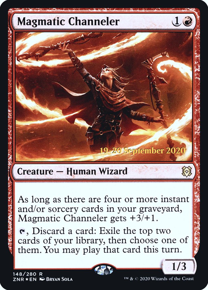 Magmatic Channeler [Zendikar Rising Prerelease Promos] | Kessel Run Games Inc. 