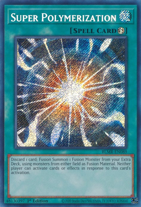 Super Polymerization [BLMR-EN089] Secret Rare | Kessel Run Games Inc. 