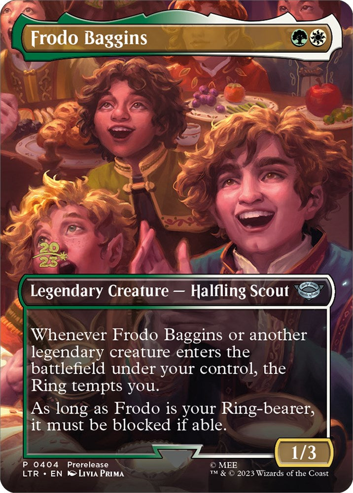Frodo Baggins [The Lord of the Rings: Tales of Middle-Earth Prerelease Promos] | Kessel Run Games Inc. 