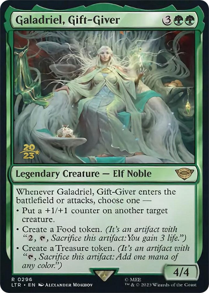 Galadriel, Gift-Giver [The Lord of the Rings: Tales of Middle-Earth Prerelease Promos] | Kessel Run Games Inc. 
