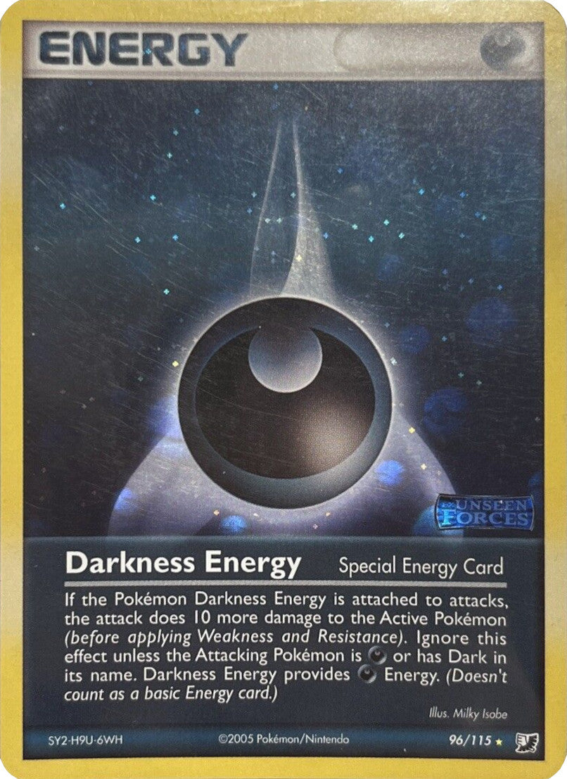 Darkness Energy (96/115) (Stamped) [EX: Unseen Forces] | Kessel Run Games Inc. 